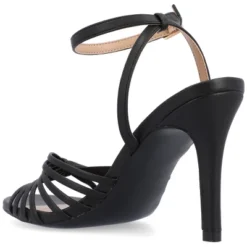 Journee Collection Womens Vanita Multi Strap Stiletto Open Toe Pumps -Georgia Shoes Shop GUEST 8ebf5e2c 0714 4c83 a0aa 86a9f0f1ecbb