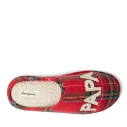 Dearfoams Men's Plaid Papa Bear Clog -Georgia Shoes Shop GUEST 8ee703a6 b5cd 4721 bb83 1d8027e07406