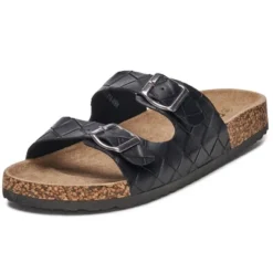 Alpine Swiss Mens Double Strap Casual Slides Flat Sandals -Georgia Shoes Shop GUEST 90a31cc0 8ddf 4bce 96ac 6d86fe86fa98