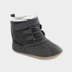 Surprize By Stride Rite Baby Boots - Gray -Georgia Shoes Shop GUEST 9280f10d 5ea6 484b ae89 9922490b2b4f