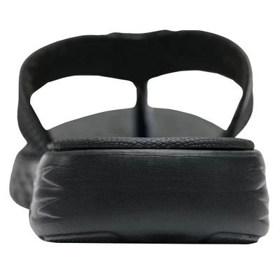 Alpine Swiss Katie Womens Wide Foot Strap Flip Flops Thong Sandals 5 Alpine Swiss Katie Womens Wide Foot Strap Flip Flops Thong Sandals - Image 3