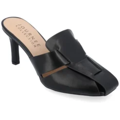 Journee Collection Womens Tristin Slip On Stiletto Square Toe Mule Pumps -Georgia Shoes Shop GUEST 938c4db6 a594 4d66 baa0 619fd69fe20f