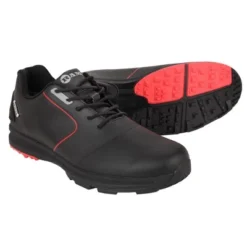 Ram Golf Player Mens Waterproof Golf Shoes Black/Red -Georgia Shoes Shop GUEST 958fbb20 925f 45a9 8cf8 7bb4ff97279e