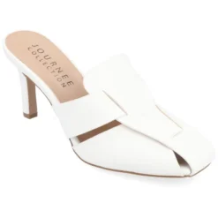 Journee Collection Womens Tristin Slip On Stiletto Square Toe Mule Pumps -Georgia Shoes Shop GUEST 963e40af 2845 49f3 9078 f90726ada93a