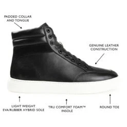 Thomas & Vine Clarkson High Top Sneaker -Georgia Shoes Shop GUEST 96dfbfaf c7d2 4e9f 8cf1 07d709a350d0