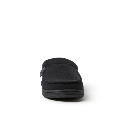 Dearfoams Men's Brendan Perforated Microsuede Moccasin Toe Clog 3 Dearfoams Men's Brendan Perforated Microsuede Moccasin Toe Clog