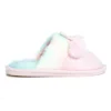 Limited Too Girl's House Slippers In Pink With Pom Poms And Colorful Fuzzy Footbed -Georgia Shoes Shop GUEST 97fb5bb4 93d1 4a31 a8bb eaebb6268f3c