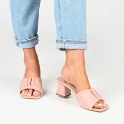 Journee Collection Womens Briarr Open Square Toe Block Heel Sandals -Georgia Shoes Shop GUEST 981ba3cd 130c 446b a563 af566574e366