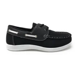 CoXist Boy's Lace Up Kids Boat Deck Kids Dress Shoes (Little Kid/Toddler)