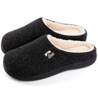 RockDove Men's Evan Faux Shearling Slide Slipper 7 RockDove Men's Evan Faux Shearling Slide Slipper - Image 5