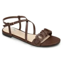Journee Collection Womens Jalia Multi Strap Flat Sandals -Georgia Shoes Shop GUEST 98deb312 c3f0 4540 95b6 b1bef2eac1d9