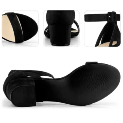 Perphy Open Toe Ankle Strap Block High Heels Sandals For Women -Georgia Shoes Shop GUEST 991f2d02 373d 42a8 bfaa 21145b1fd0fa