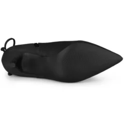 Allegra K Women's Pointed Toe Kitten Heel Ankle Booties -Georgia Shoes Shop GUEST 9a2f51e4 d7c8 4290 8c57 d72261b4bb9d