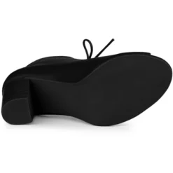 Perphy Women's Peep Toe Lace Up Chunky Heel Ankle Boots -Georgia Shoes Shop GUEST 9b03328b 5a9e 4597 a564 2dd84ce61abd