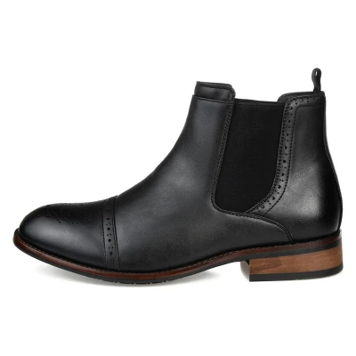 Vance Co. Men's Medium And Wide Width Garrett Cap Toe Chelsea Boot 3 Vance Co. Men's Medium And Wide Width Garrett Cap Toe Chelsea Boot