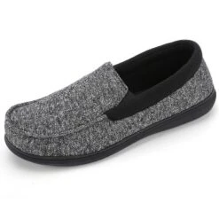 RockDove Men's SILVADUR Tweed Memory Foam Moc Slipper 18 RockDove Men's SILVADUR Tweed Memory Foam Moc Slipper -Georgia Shoes Shop GUEST 9cbc311e 52c7 44a9 a8f9 4745865ad18e