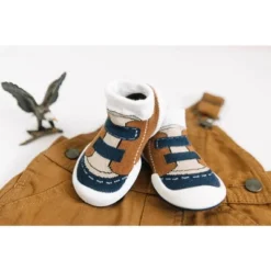 Komuello Toddler First Walk Sock Shoes - Walker Brown -Georgia Shoes Shop GUEST 9d1a84be c6a8 4e9c bf42 523e52dad175