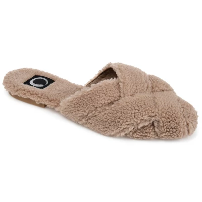 Journee Collection Women's Faux Fur Sereena Slipper 12 Journee Collection Women's Faux Fur Sereena Slipper - Image 10