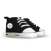 Baby Fanatic Pre-Walkers High-Top Unisex Baby Shoes - NFL Pittsburgh Steelers