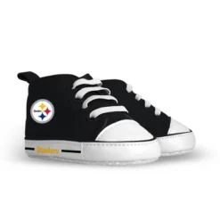 Baby Fanatic Pre-Walkers High-Top Unisex Baby Shoes - NFL Pittsburgh Steelers