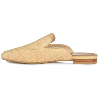 Journee Collection Womens Akza Slip On Square Toe Mules Flats 3 Journee Collection Womens Akza Slip On Square Toe Mules Flats