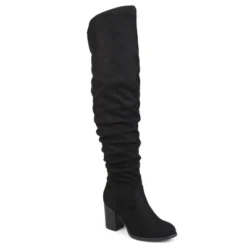 Journee Collection Womens Kaison Wide Calf Stacked Heel Over The Knee Boots -Georgia Shoes Shop GUEST a0d82430 7af5 4695 8d1e 8e45a7aff7ab