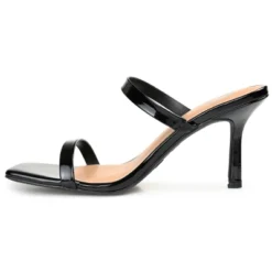 Journee Collection Womens Brie Tru Comfort Foam Open Toe Mid Stiletto Pumps