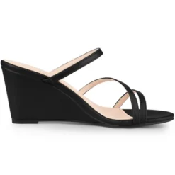 Perphy Strappy Open Toe Wedge Heels Slide Sandals For Women -Georgia Shoes Shop GUEST a101f8c3 1cf2 4a8d 890c 0da7e4dd68e5