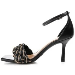 Journee Collection Womens Mabella Tru Comfort Foam Open Toe Mid Stiletto Pumps