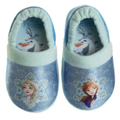 Disney Frozen Girl Slippers - Elsa And Anna Plush Lightweight Warm Comfort Soft Aline House Shoes – Ice Blue (sizes 5-12 Toddler-Little Kid) -Georgia Shoes Shop GUEST a19e51ec c667 4ac5 8060 ac1330fefbb5