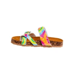 Kensie Girl Colorful Footbed Sandals (Little Kid Sizes)