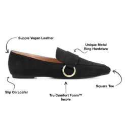 Journee Collection Womens Benntly Tru Comfort Foam Slip On Square Toe Loafer Flats -Georgia Shoes Shop GUEST a2ce0f81 9134 493e 855f e571a4520ebc