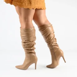 Journee Collection Womens Sarie Tru Comfort Foam Wide Calf Stiletto Knee High Boots -Georgia Shoes Shop GUEST a34b9335 4ae1 4ae9 ac80 4affad4e3991