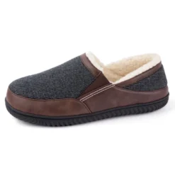 RockDove Men's Andrew Twill Upper Fleece Lined Closed Back -Georgia Shoes Shop GUEST a3569331 cdf6 410d 91d9 542f564f4ec1