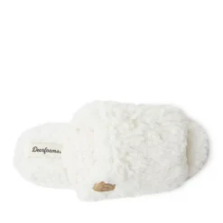 Dearfoams Womens Lane Teddy Slide Slippers -Georgia Shoes Shop GUEST a36b2a6b 7e20 4f0e ae7f 0dd2cc7675e2
