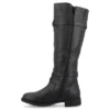 Journee Collection Womens Bite Stacked Heel Riding Boots
