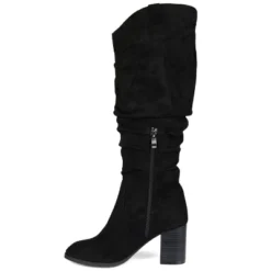 Journee Collection Womens Aneil Stacked Heel Knee High Boots