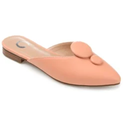 Journee Collection Womens Mallorie Slip On Pointed Toe Mules Flats -Georgia Shoes Shop GUEST a6c55075 872c 4034 a1d6 3cce6711a69a