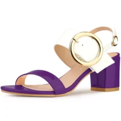 Allegra K Women's Slingback Block High Heel Sandals 24 Allegra K Women's Slingback Block High Heel Sandals -Georgia Shoes Shop GUEST a804d7b3 70f1 44aa b345 33f82829953c