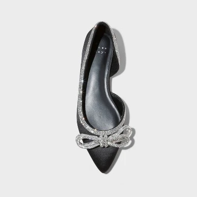 Women's Juliette Bow Ballet Flats - A New Day™ 4 Women's Juliette Bow Ballet Flats - A New Day™ - Image 2