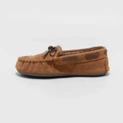 Toddler Boys' Carter Moccasin Slippers - Cat & Jack™ Chestnut
