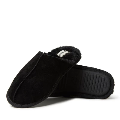 Dearfoams Men's Bradford Genuine Suede Closed Toe Scuff Slipper 3 Dearfoams Men's Bradford Genuine Suede Closed Toe Scuff Slipper