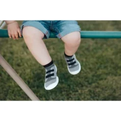 Komuello Toddler First Walk Sock Shoes - Walker Black -Georgia Shoes Shop GUEST a8fd806b f68e 43b3 a5d8 667f34afcf28