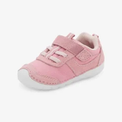 Stride Rite Kids Unisex Zips Runner Sneaker | 4.5 | Pink -Georgia Shoes Shop GUEST a9149f94 958c 4ca5 97e2 85a03513db86