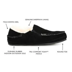 Territory Solace Genuine Sheepskin Fold-down Heel Moccasin Slipper -Georgia Shoes Shop GUEST a914eea1 af4f 4299 8424 20f62de5c442