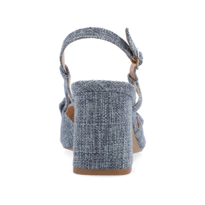 Journee Collection Womens Tailynn Sling Back Block Heel Pumps 4 Journee Collection Womens Tailynn Sling Back Block Heel Pumps - Image 2