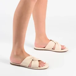 Journee Signature Womens Genuine Leather Kanndice Slip On Slide Sandals 21 Journee Signature Womens Genuine Leather Kanndice Slip On Slide Sandals -Georgia Shoes Shop GUEST ab925232 1884 4602 955b 4d17780a6157