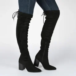 Journee Collection Womens Paras Tru Comfort Foam Wide Calf Stacked Heel Over The Knee Boots -Georgia Shoes Shop GUEST ac12589d 1606 4777 9aec 0d62251877d6