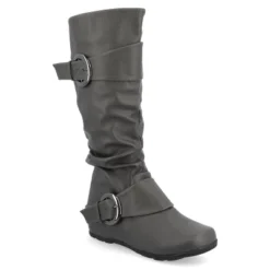 Journee Collection Womens Paris Hidden Wedge Riding Boots -Georgia Shoes Shop GUEST ac99dad2 5a79 43cc 9d83 b3480c7d6376