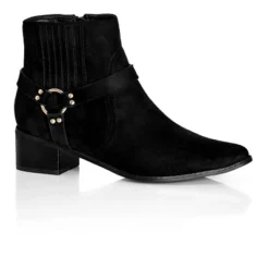Women's Plus Size WIDE FIT Anete Boot - Black | CITY CHIC -Georgia Shoes Shop GUEST ad1430c5 f7ce 4ce9 849c 654e5aad3da9